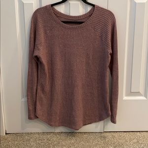 American Eagle Mauve Soft & Sexy Plush top